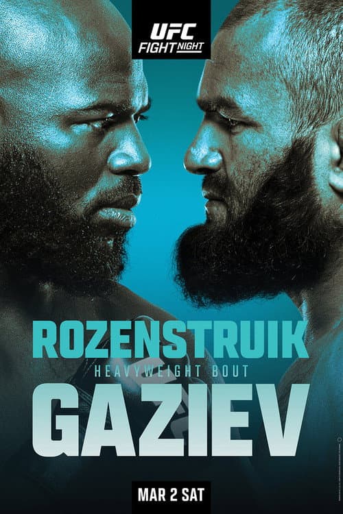 UFC Fight Night 238: Rozenstruik vs. Gaziev (2024) poster