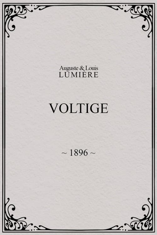 Voltige (1896) poster
