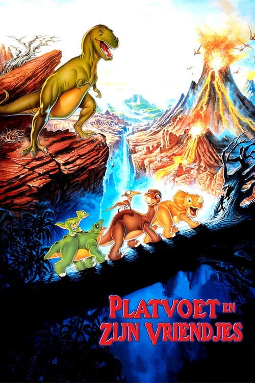 Platvoet en Zijn Vriendjes (1988) poster