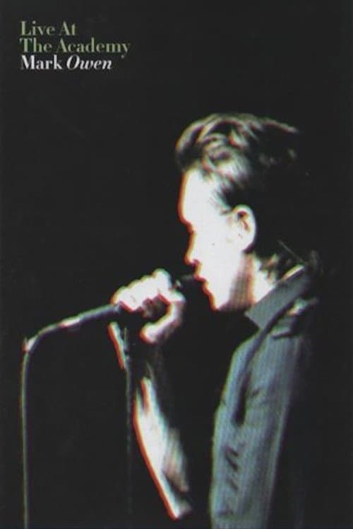 Mark Owen: Live at The Academy (2004) poster