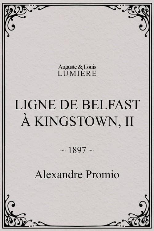 Ligne de Belfast à Kingstown, II (1897) poster