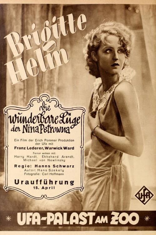 Die wunderbare Lüge der Nina Petrowna (1929) poster