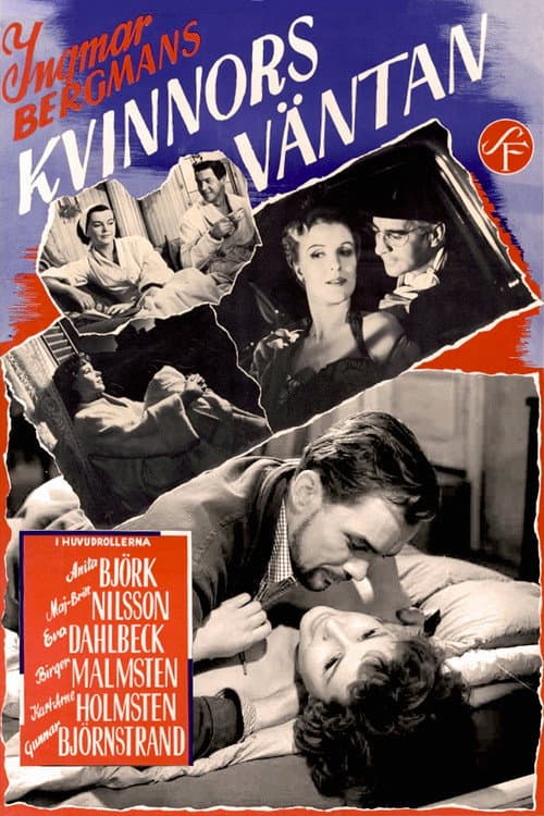 Kvinnors väntan (1952) poster