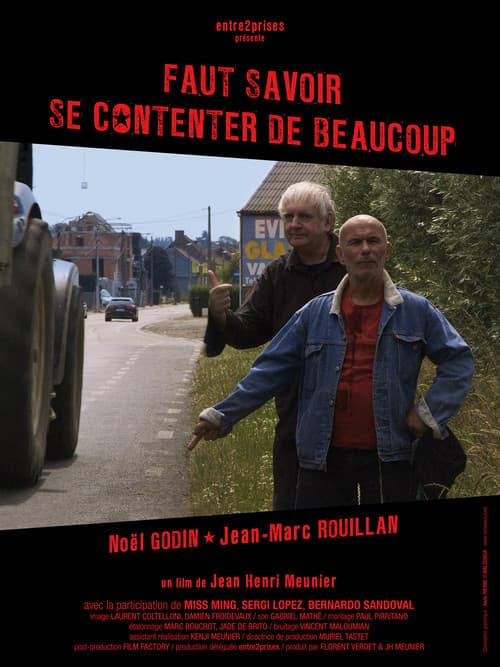 Faut Savoir se Contenter de Beaucoup (2015) poster