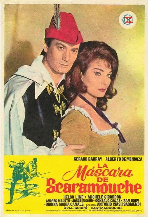 La máscara de Scaramouche (1963) poster