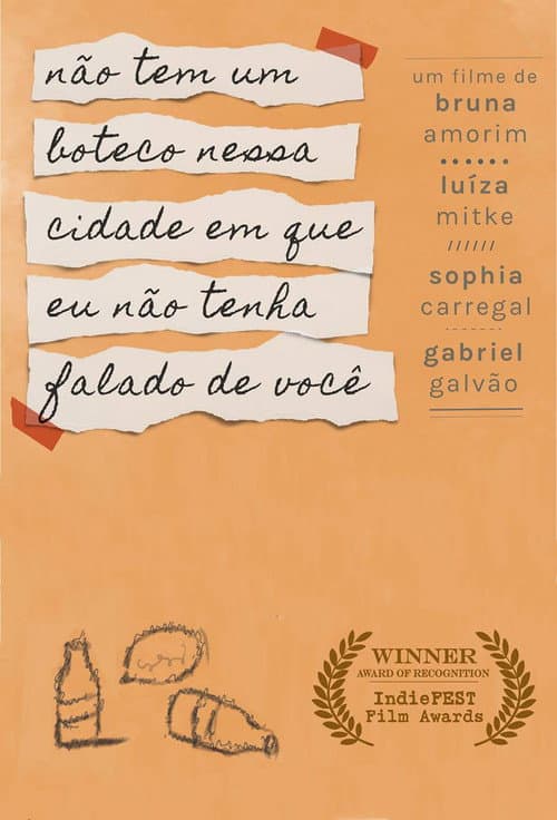 Não tem um Boteco nessa cidade em que eu não tenha falado de você (2018) poster