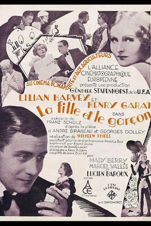La Fille et le garçon (1931) poster