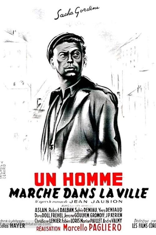 Un homme marche dans la ville (1950) poster