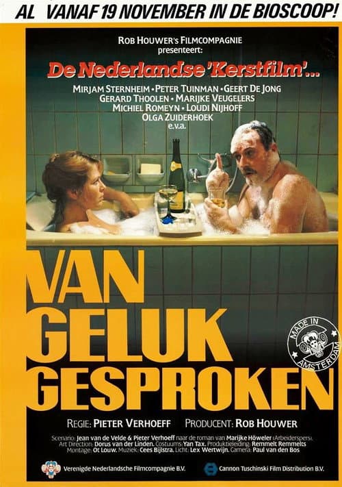 Van geluk gesproken (1987) poster