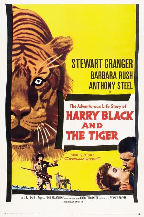 Harry Black and the Tiger (1958) poster