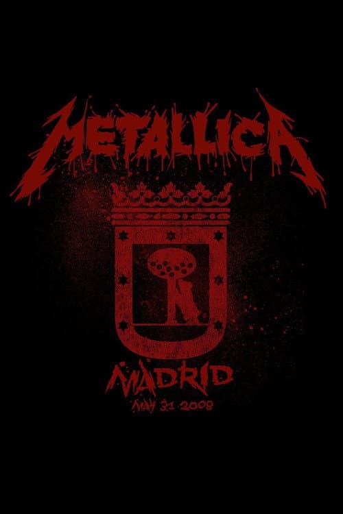 Metallica: Live in Madrid, Spain - May 31, 2008 (2020) poster