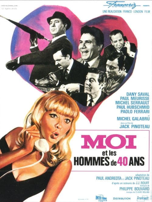 Moi et les hommes de 40 ans (1965) poster