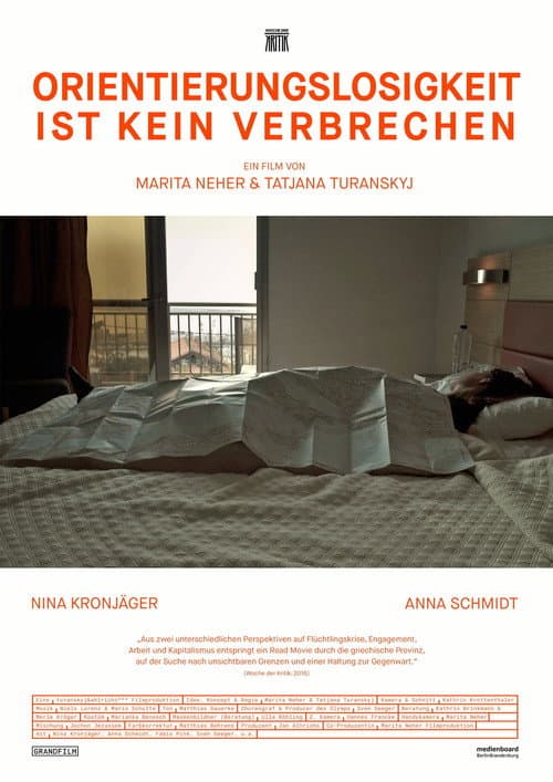 Orientierungslosigkeit ist kein Verbrechen (2017) poster