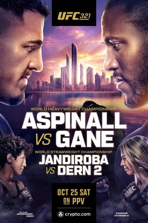 UFC 321: Aspinall vs. Gane (2025) poster
