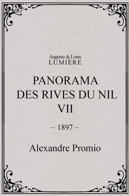Panorama des rives du Nil, [VII] (1897) poster
