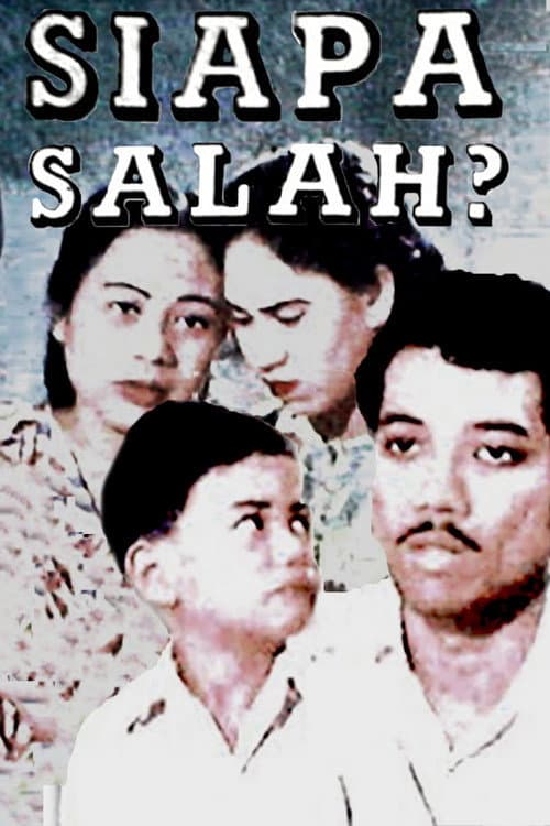 Siapa Salah? (1953) poster