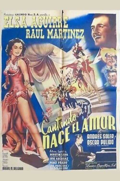 Cantando nace el amor (1954) poster