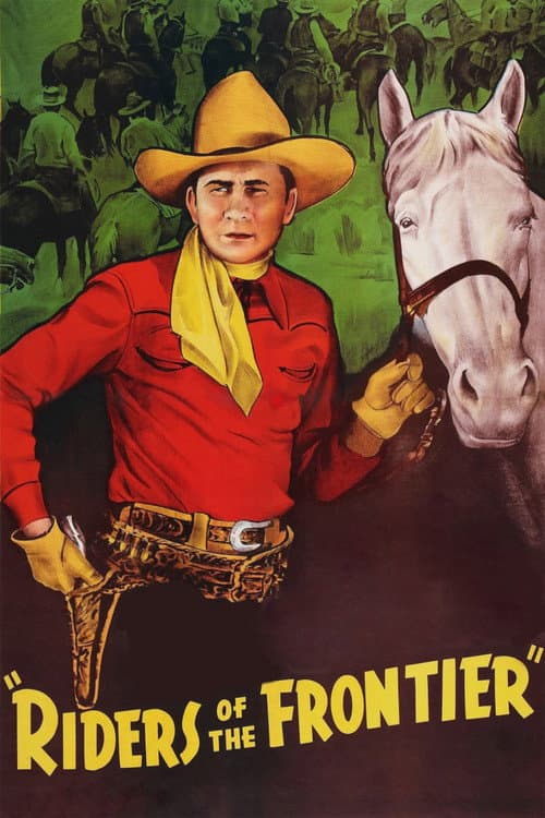 Riders of the Frontier (1939) poster