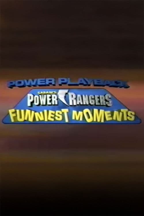 Power Playback: Power Rangers Funniest Moments (1998) poster