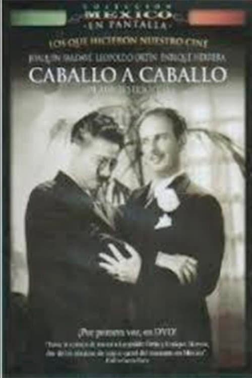 Caballo a caballo (1939) poster