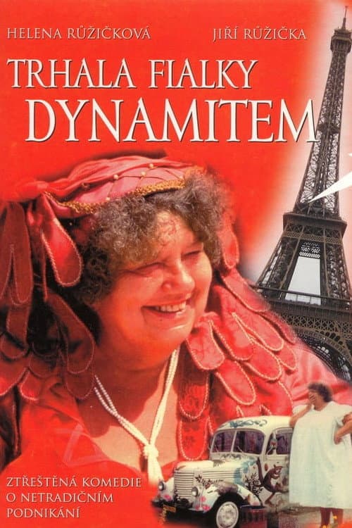 Trhala fialky dynamitem (1992) poster