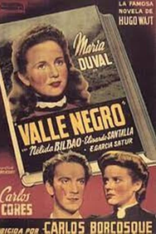 Valle negro (1943) poster