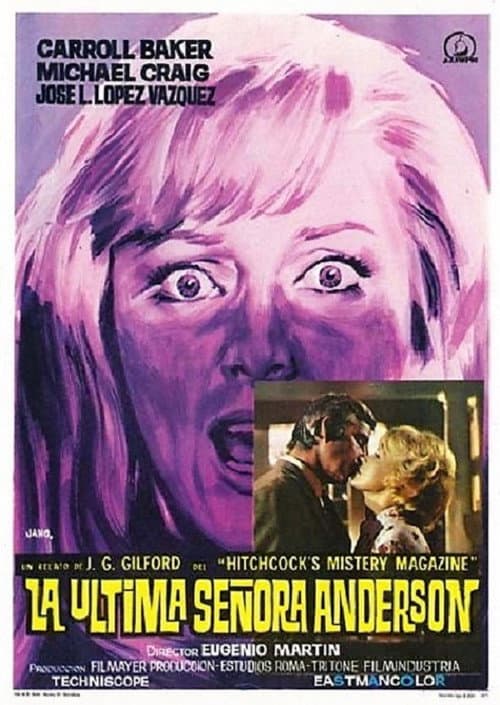 La última señora Anderson (1971) poster