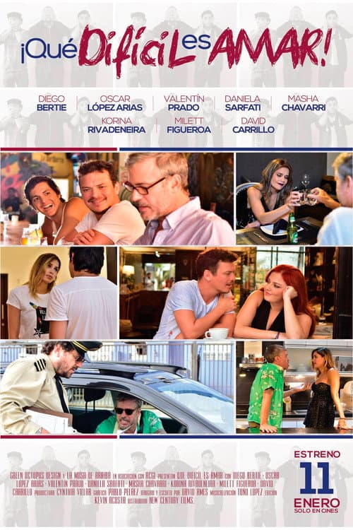¡Qué difícil es amar! (2018) poster