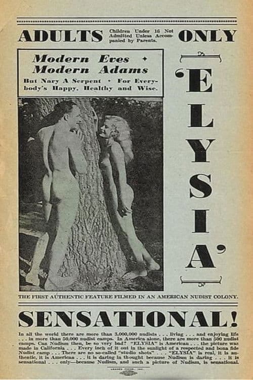 Elysia, Valley of the Nude (1933) poster