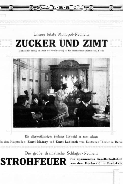 Zucker und Zimt (1915) poster