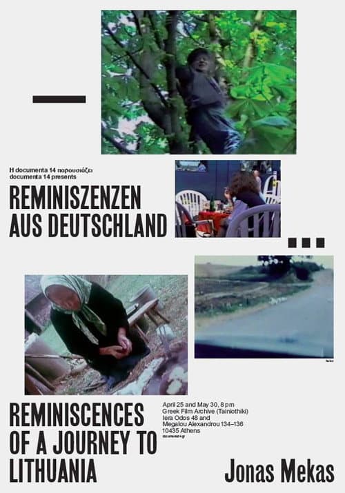 Reminiszenzen aus Deutschland (2012) poster