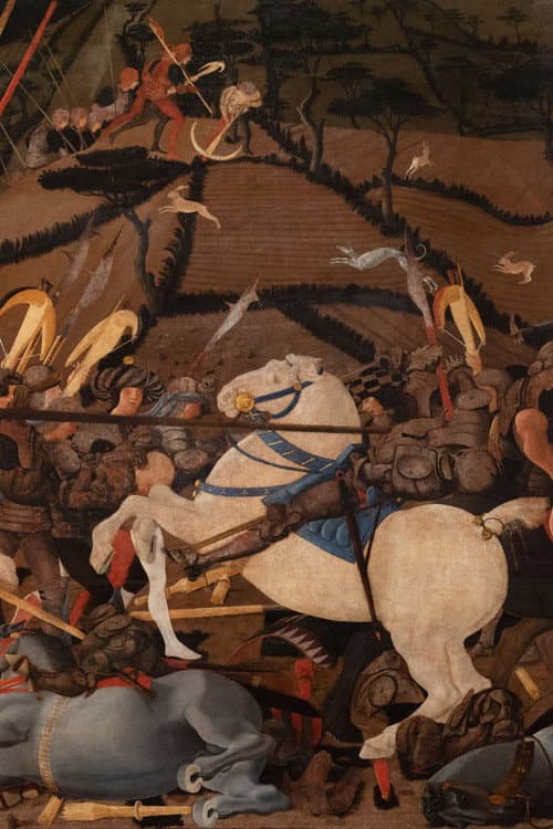 Paolo Uccello « Vacarmes en Toscane, La Bataille de San Romano » (1999) poster