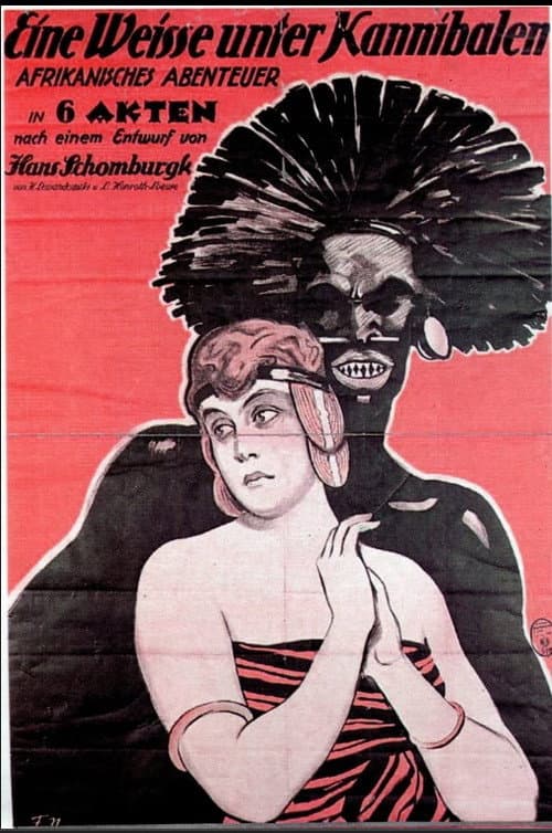 Eine Weisse unter Kannibalen (1921) poster