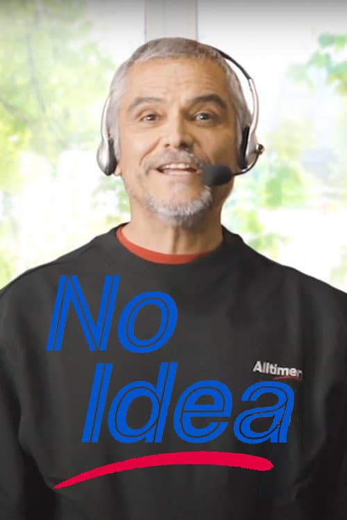 Alltimers - No Idea (2018) poster