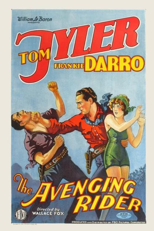 The Avenging Rider (1928) poster