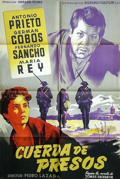 Cuerda de presos (1956) poster