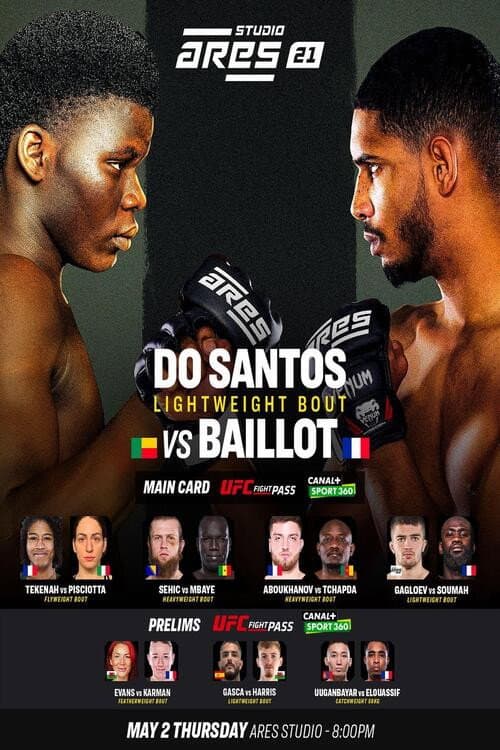 ARES 21: Do Santos vs. Baillot (2024) poster