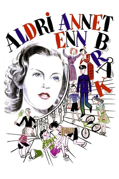 Aldri annet enn bråk (1954) poster