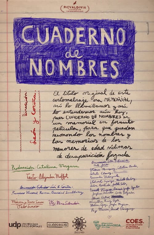 Cuaderno de Nombres (2023) poster