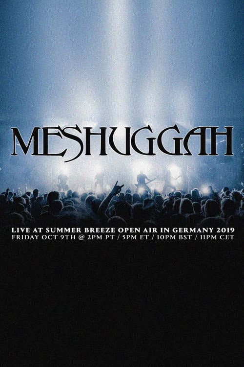 Meshuggah: Live at Summer Breeze 2019 (2020) poster