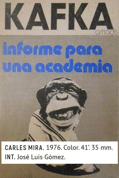 Informe para una academia (1976) poster