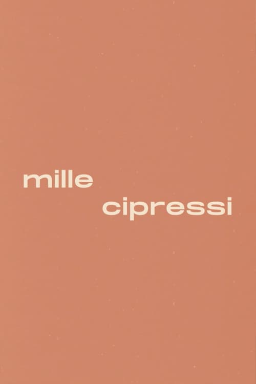 mille cipressi (2021) poster