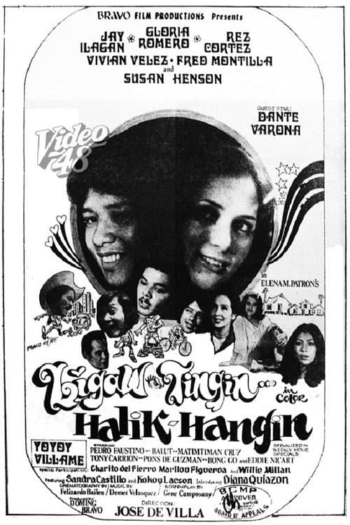 Ligaw Tingin, Halik Hangin (1976) poster