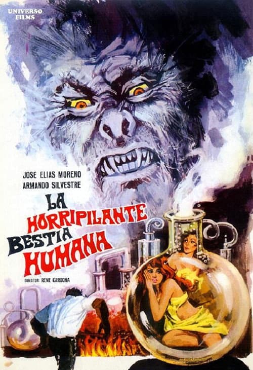 La horripilante bestia humana (1969) poster