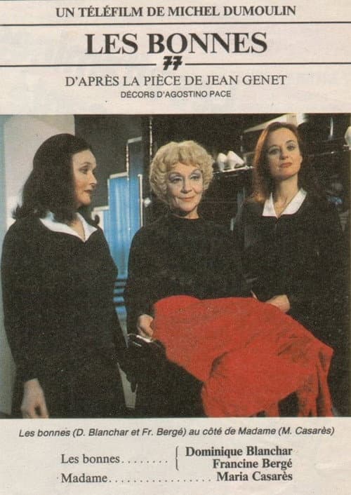 Les Bonnes (1985) poster