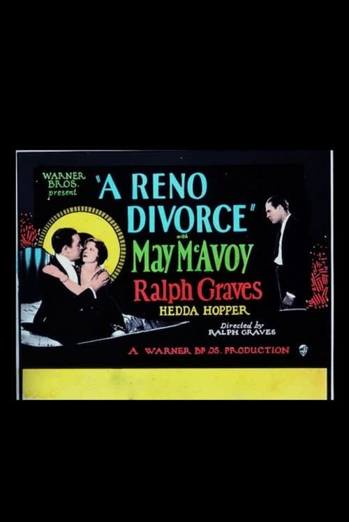 A Reno Divorce (1927) poster