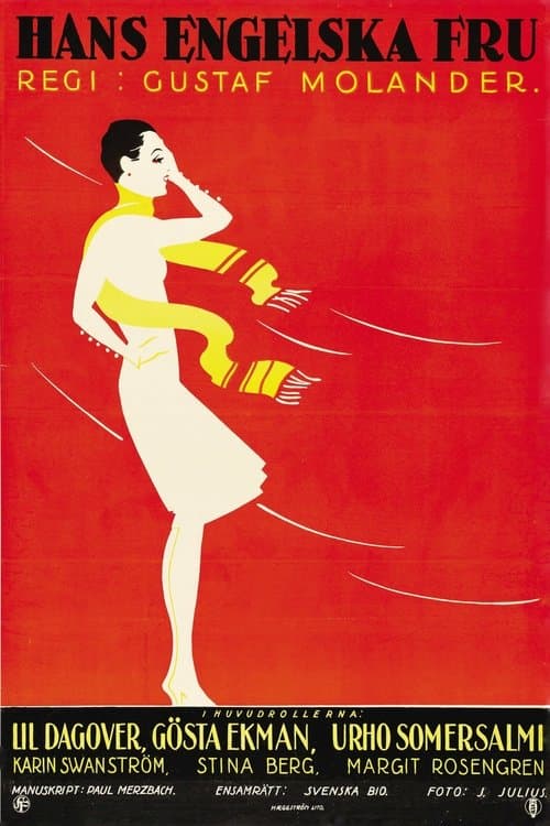 Hans engelska fru (1927) poster