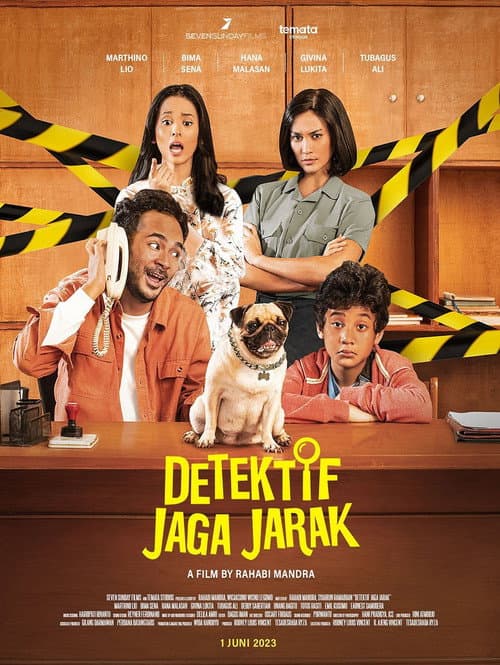 Detektif Jaga Jarak (2023) poster
