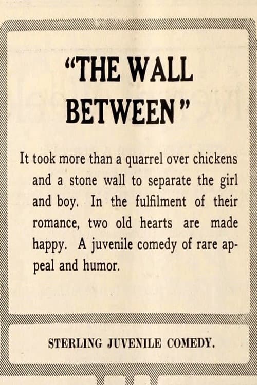 The Wall Between (1914) poster