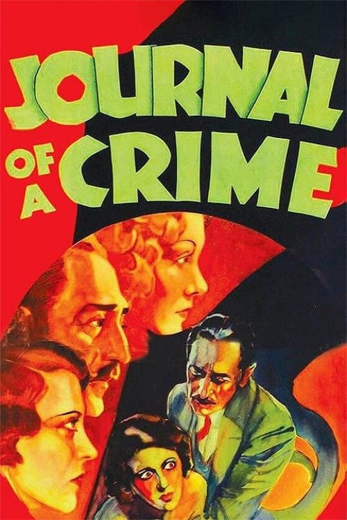 Journal of a Crime (1934) poster